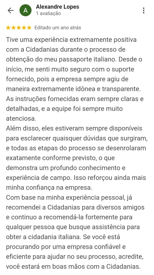depoimento Alexandre