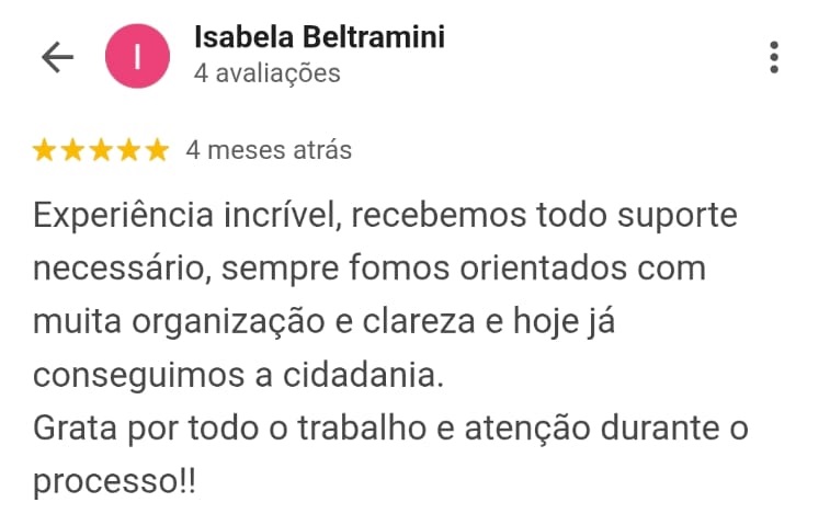 depoimento Isabela